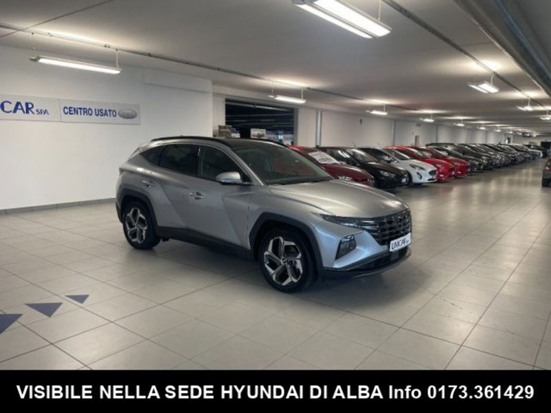 Hyundai Tucson 1.6 phev Exellence 4wd auto del 2022 usata a Alba