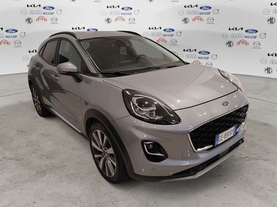 Ford Puma 1.0 EcoBoost Hybrid 125 CV S&amp;S aut. Titanium Design  del 2021 usata a Caresanablot