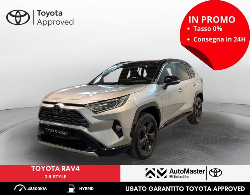 Toyota Rav4 vvt-ie h Style awd-i 222cv e-cvt del 2021 usata a Ferrara