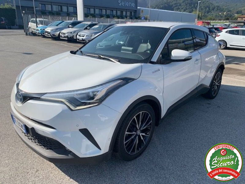 Toyota Toyota C-HR 1.8 Hybrid E-CVT Lounge  del 2017 usata a Lucca