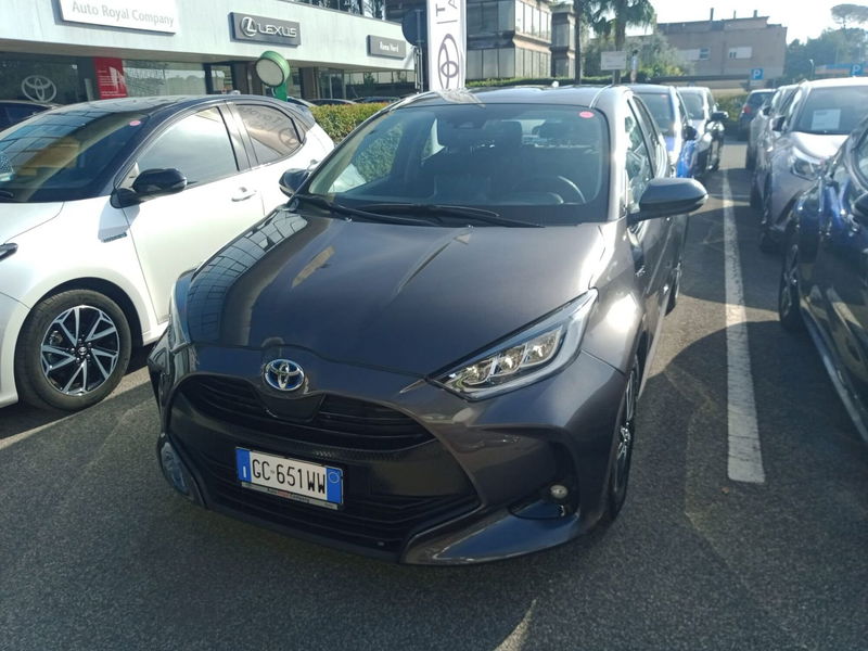 Toyota Yaris 1.5 Hybrid 5 porte Trend del 2020 usata a Roma