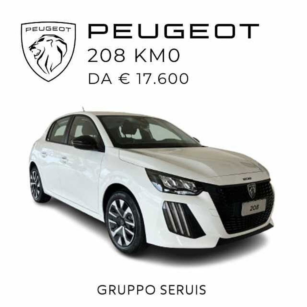 Peugeot 208 nuova a Cagliari