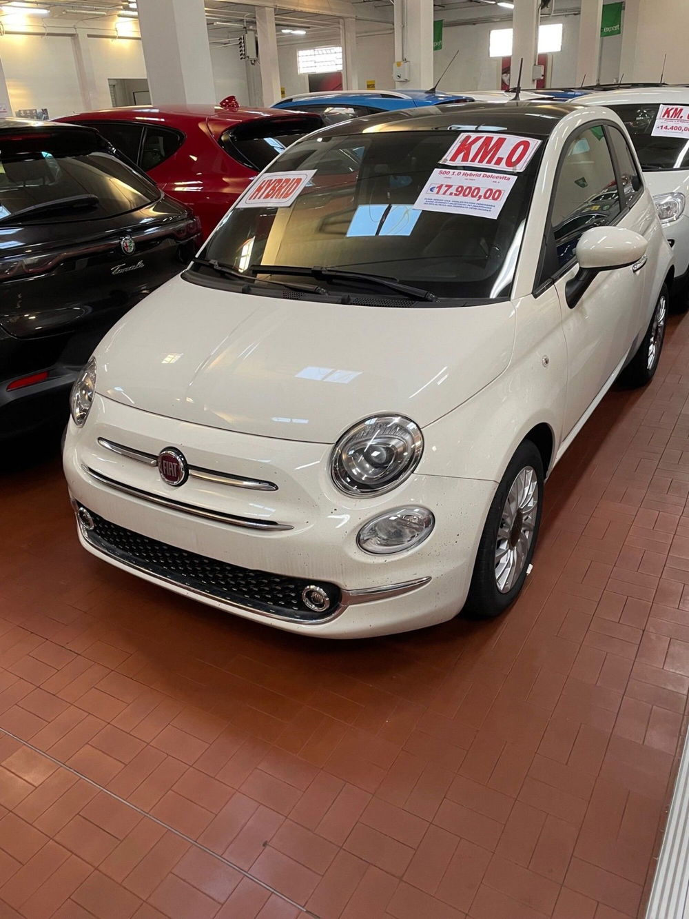 Fiat 500 nuova a Lucca