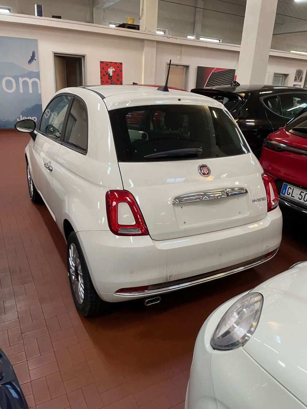 Fiat 500 nuova a Lucca (3)