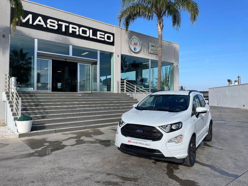 Ford EcoSport 1.0 EcoBoost 100 CV ST-Line  del 2021 usata a Tricase