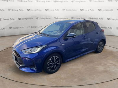 Toyota Yaris 1.5 Hybrid 5 porte Lounge Blue del 2020 usata a Albano Vercellese