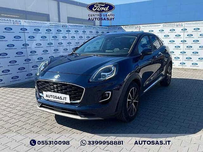 Ford Puma 1.0 EcoBoost 125 CV S&amp;S Titanium del 2021 usata a Firenze