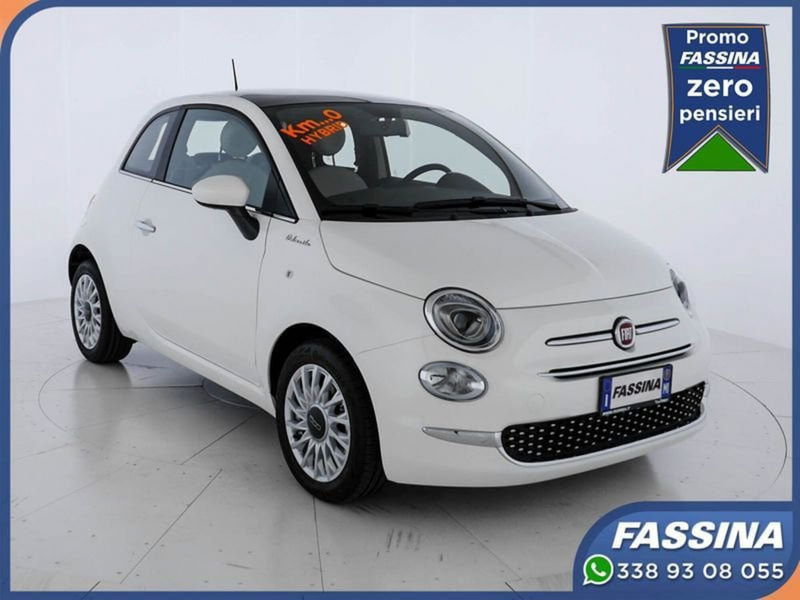 Fiat 500 1.0 Hybrid Dolcevita  del 2022 usata a Milano