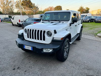 Jeep Wrangler Unlimited 2.0 atx phev Sahara 4xe auto del 2021 usata a Milano