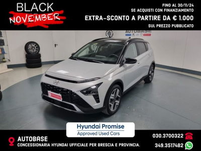 Hyundai Bayon 1.0 t-gdi 48V Xclass imt del 2022 usata a Brescia