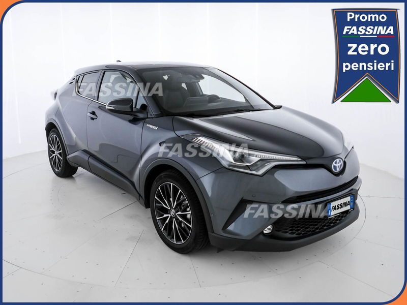 Toyota Toyota C-HR 1.8 Hybrid E-CVT Lounge  del 2019 usata a Milano