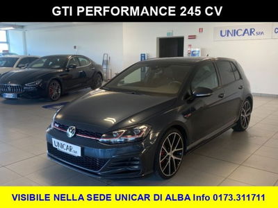 Volkswagen Golf 2.0 tsi GTI MT Ultimate 245cv del 2018 usata a Alba