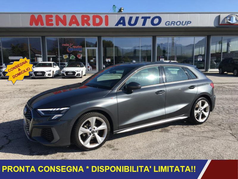 Audi A3 Sportback 35 TDI S tronic S line edition  del 2022 usata a Bernezzo