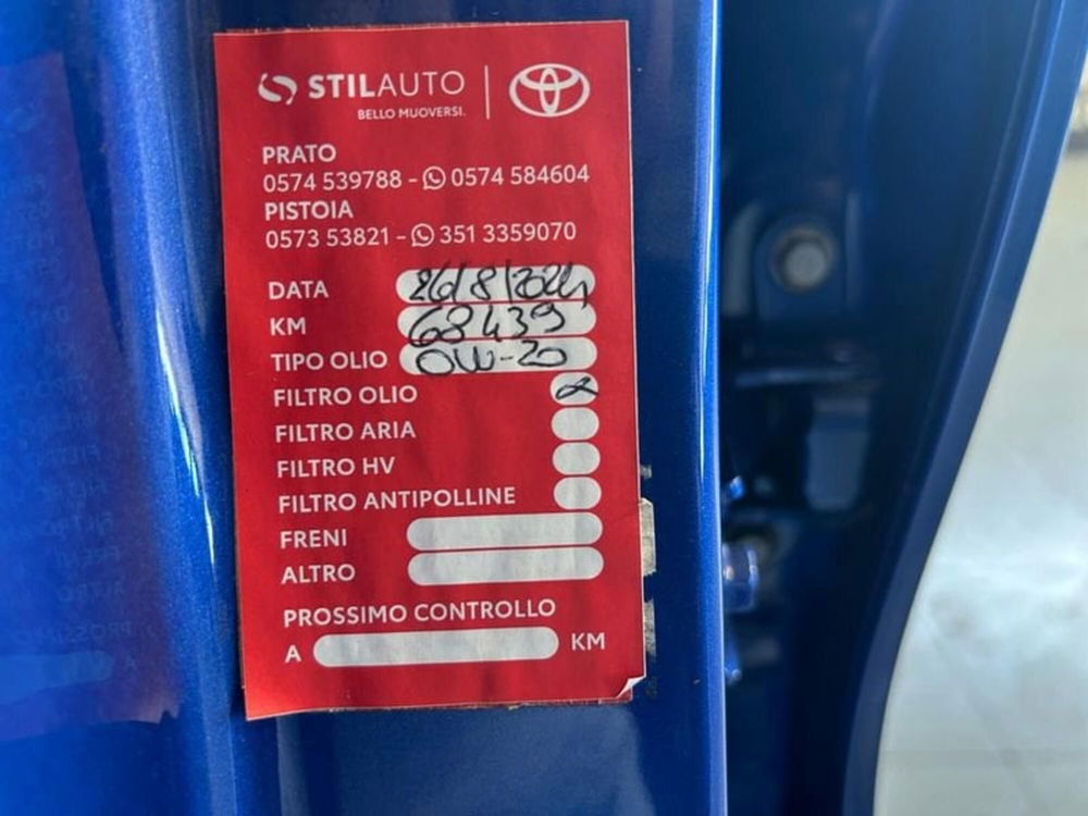 Toyota Yaris usata a Prato (17)