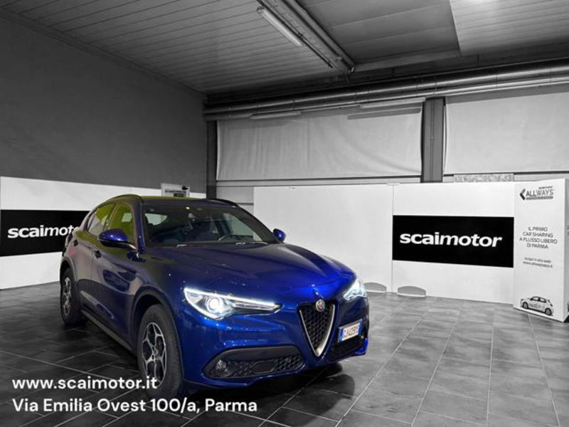 Alfa Romeo Stelvio Stelvio 2.2 Turbodiesel 190 CV AT8 Q4 Super Business del 2022 usata a Parma