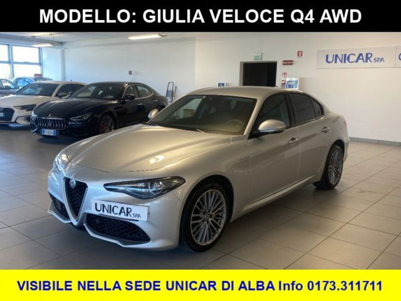 Alfa Romeo Giulia 2.2 Turbodiesel 210 CV AT8 AWD Q4 Veloce  del 2018 usata a Alba