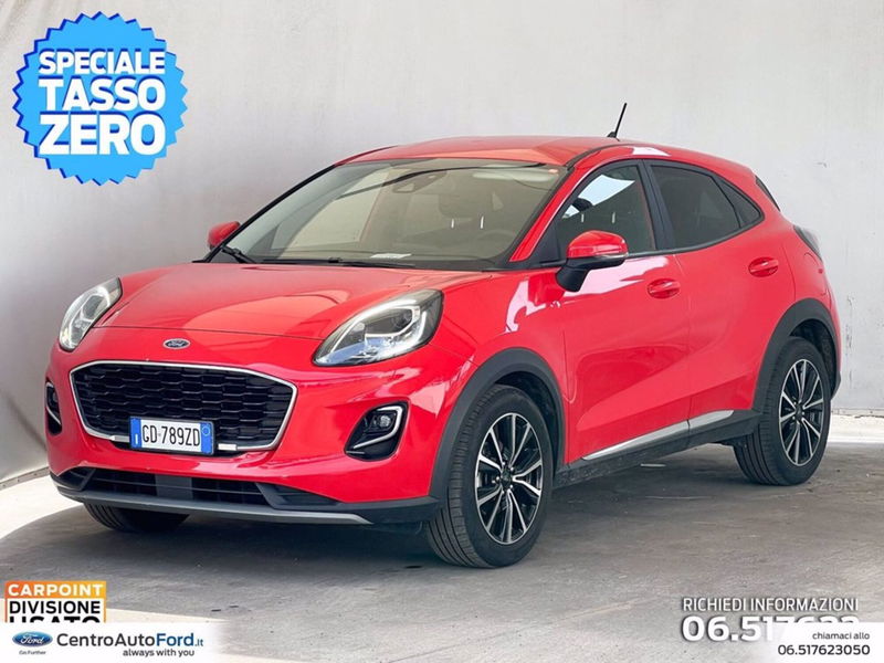 Ford Puma 1.0 ecoboost h Titanium 125cv auto del 2021 usata a Albano Laziale