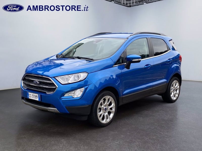 Ford EcoSport 1.0 EcoBoost 125 CV Titanium  del 2021 usata a Milano