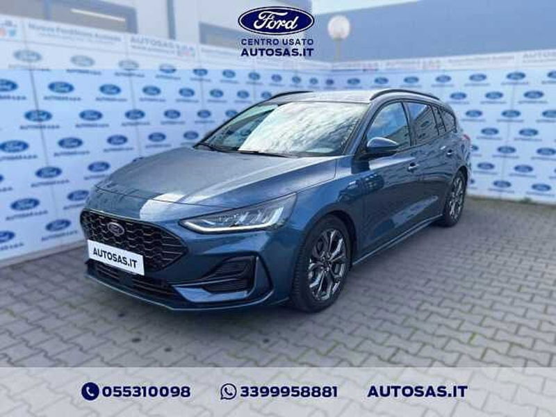 Ford Focus Station Wagon 1.5 EcoBlue 115 CV automatico SW ST-Line Design  del 2024 usata a Firenze