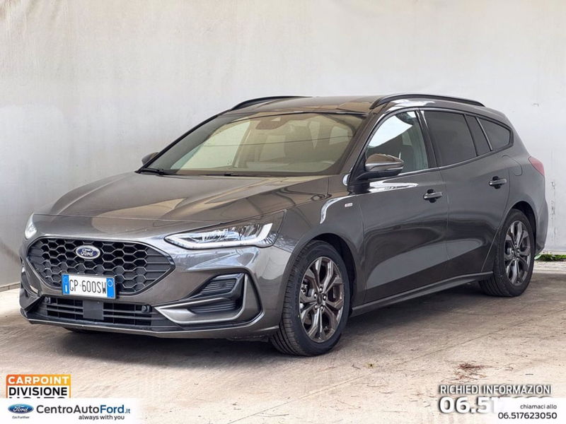 Ford Focus Station Wagon 1.0 EcoBoost Hybrid 125 CV SW ST-Line  del 2023 usata a Albano Laziale