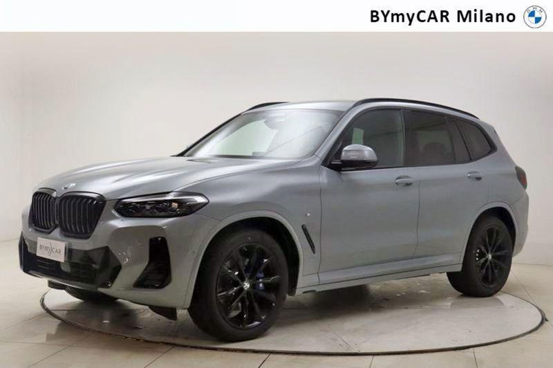 BMW X3 xdrive20d mhev 48V Msport auto nuova a Milano