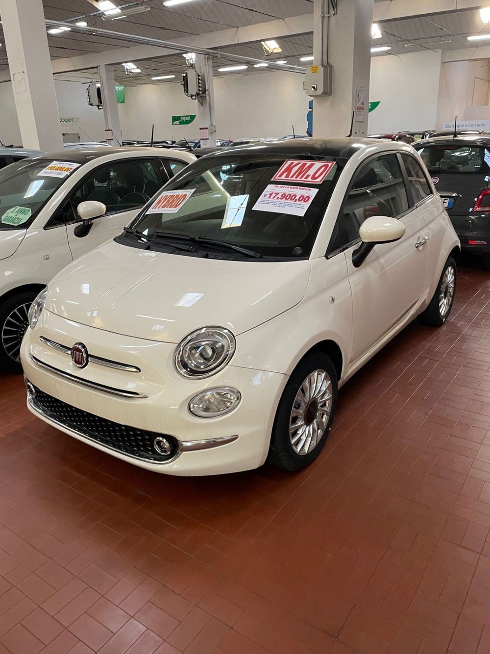 Fiat 500 nuova a Lucca