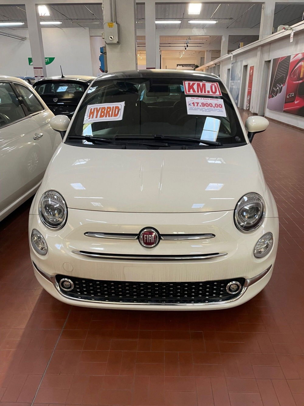 Fiat 500 nuova a Lucca (2)