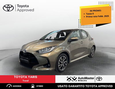 Toyota Yaris 1.5 Hybrid 5 porte Trend del 2021 usata a Ferrara