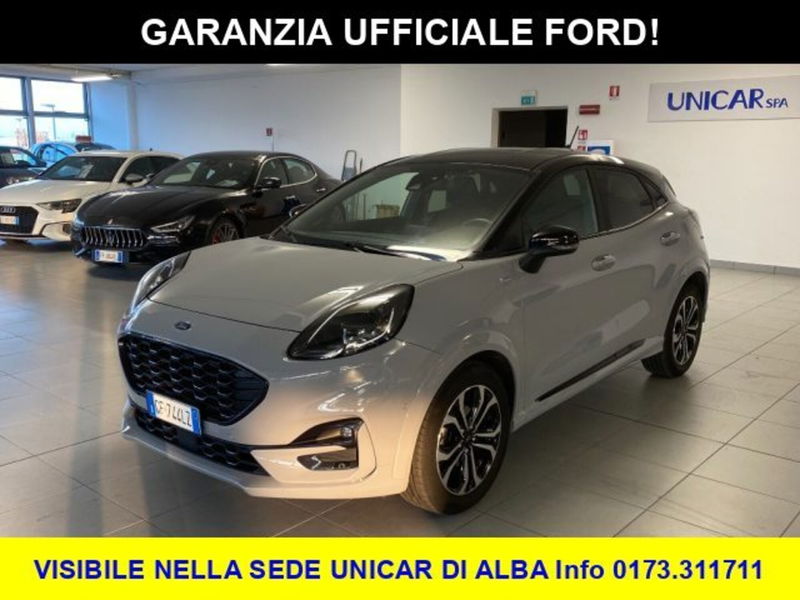 Ford Puma 1.0 EcoBoost Hybrid 125 CV S&amp;S aut. ST-Line X  del 2021 usata a Alba