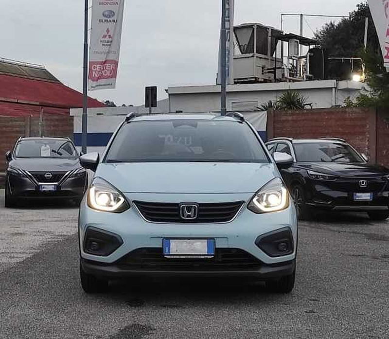 Honda Jazz 1.5 Hev Crosstar eCVT Bicolor Executive del 2021 usata a Casapulla