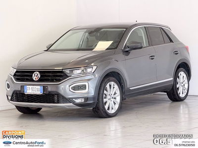 Volkswagen T-Roc 2.0 TDI SCR 4MOTION Advanced BlueMotion Technology  del 2018 usata a Albano Laziale