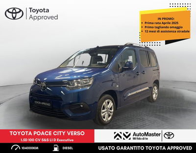 Toyota Proace City Verso City Verso 1.5D 100 CV S&amp;S Short D Executive  del 2020 usata a Ferrara