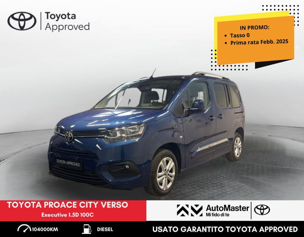 Toyota Proace City Verso usata a Ferrara