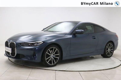 BMW Serie 4 Coup&eacute; 420d Coupe mhev 48V M Sport auto del 2021 usata a Milano