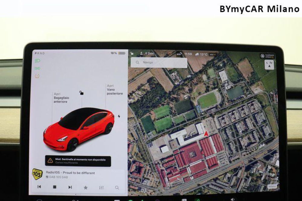 Tesla Model 3 usata a Milano (12)