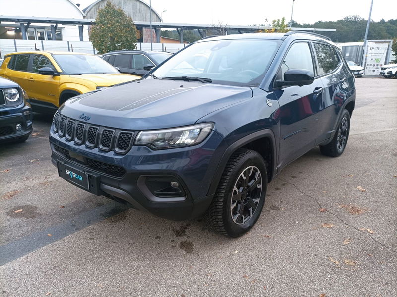 Jeep Compass 1.3 turbo t4 phev Trailhawk 4xe auto del 2022 usata a Ceccano