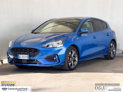 Ford Focus 1.0t ecoboost h ST-Line X 155cv powershift del 2021 usata a Albano Laziale