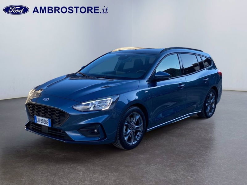 Ford Focus Station Wagon 1.0t ecoboost h ST-Line X 125cv del 2021 usata a Milano