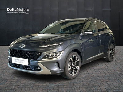 Hyundai Kona 1.0 T-GDI Hybrid 48V iMT XLine del 2021 usata a Ancona