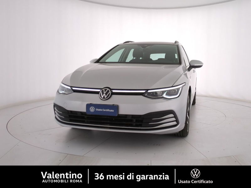 Volkswagen Golf Variant 2.0 TDI SCR DSG Style del 2021 usata a Roma