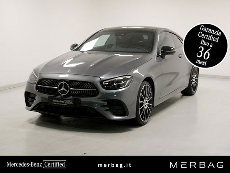 Mercedes-Benz Classe E Coup&eacute; 300 d Auto 4Matic Mild hybrid Premium del 2023 usata a Milano