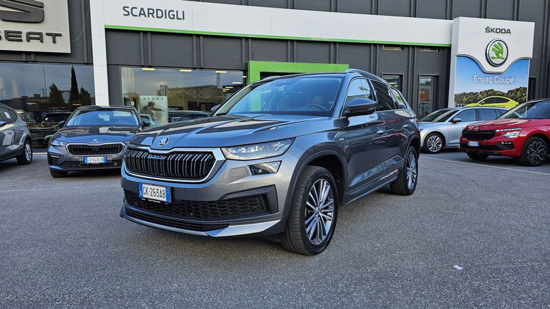 Skoda Kodiaq 2.0 TDI EVO SCR DSG Laurin&amp;Klement del 2022 usata a Livorno