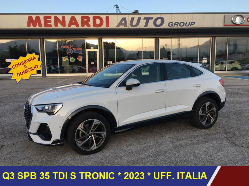 Audi Q3 Sportback 35 TDI quattro S tronic S line edition  del 2023 usata a Bernezzo