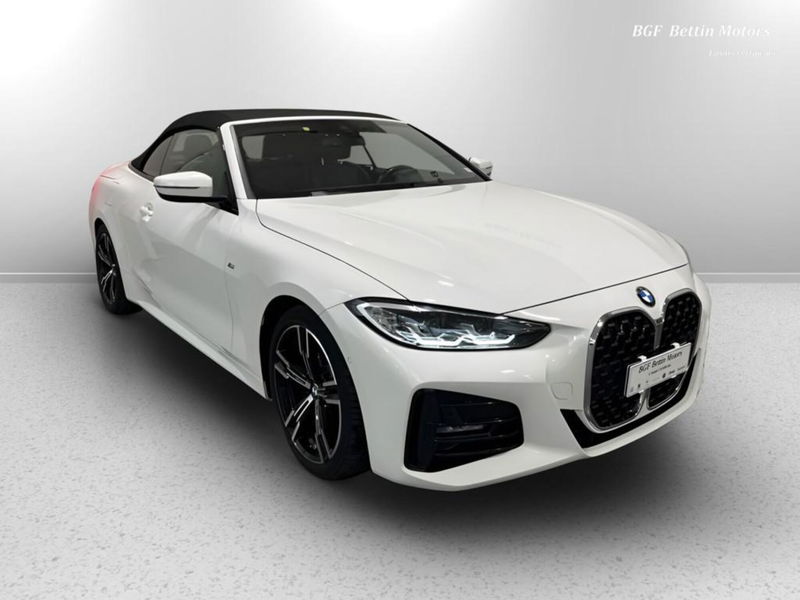 BMW Serie 4 Cabrio 420d 48V  Msport del 2021 usata a Piove di Sacco