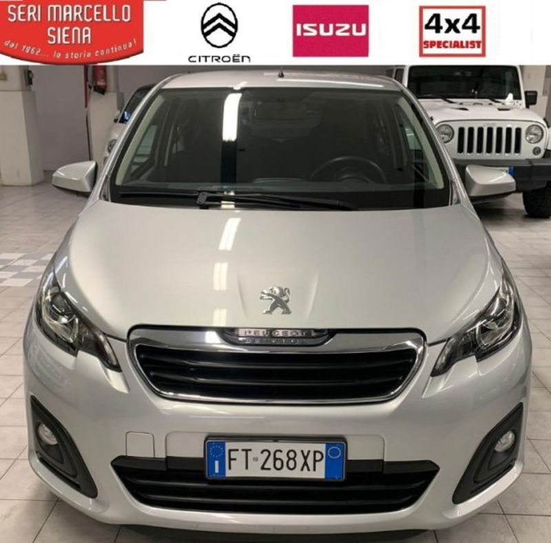 Peugeot 108 72 5 porte Active del 2019 usata a Siena