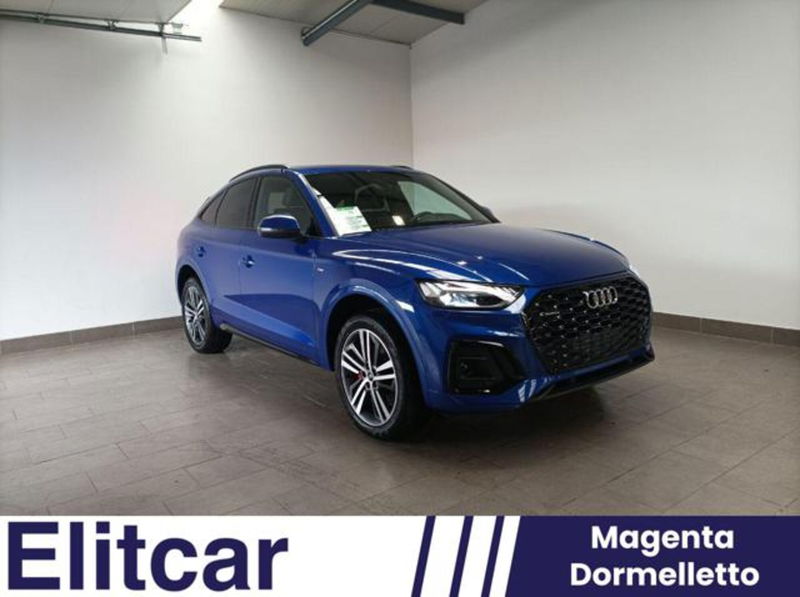 Audi Q5 Sportback 40 2.0 tdi mhev 12V S line Plus quattro s-tronic nuova a Magenta