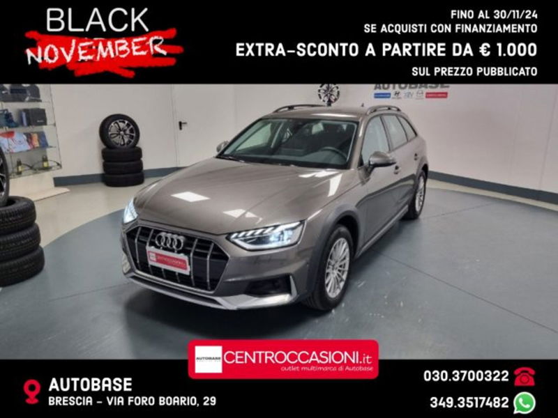 Audi A4 Allroad 40 TDI 204 CV S tronic del 2021 usata a Brescia