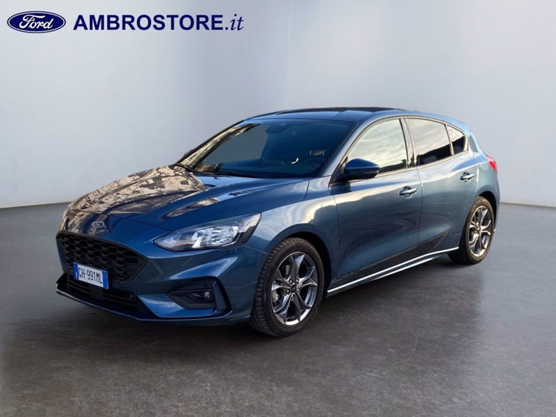 Ford Focus 1.0t ecoboost h ST-Line X 125cv del 2021 usata a Milano