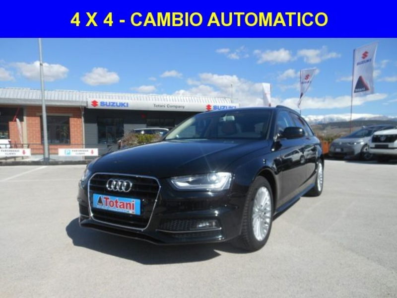 Audi A4 Avant 2.0 TDI 190 CV clean diesel quattro S tr Advanced del 2015 usata a L&#039;Aquila