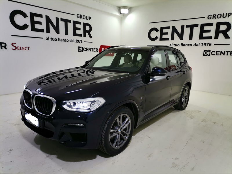 BMW X3 xDrive20d Msport  del 2021 usata a Salerno